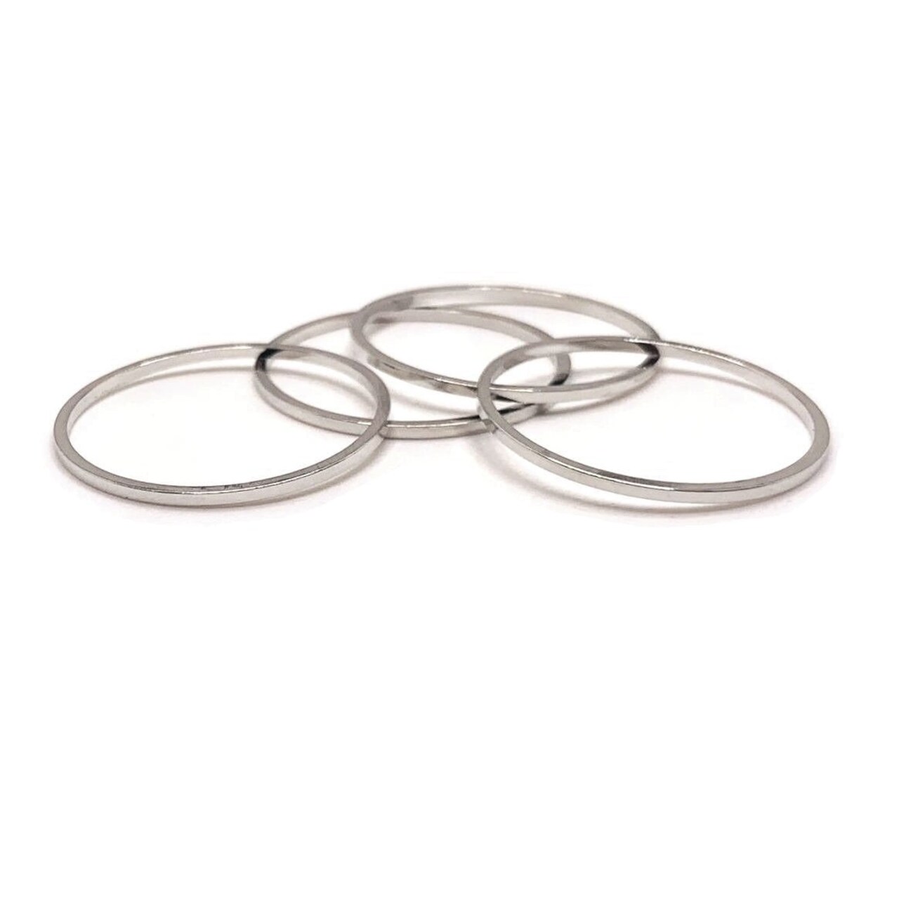 1, 4, 20 or 50 Pieces: 20 mm Antique Silver Closed Jump Ring Connector Charms